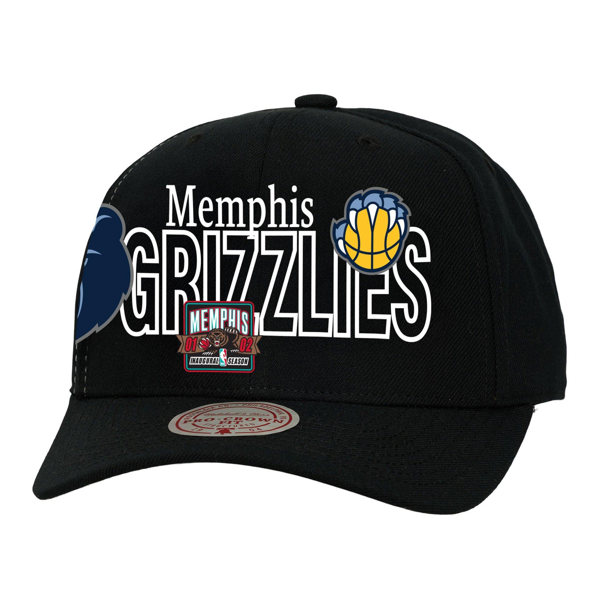 Mitchell & Ness Memphis Grizzlies Mash Up Snapback Hat - Black - BLACK